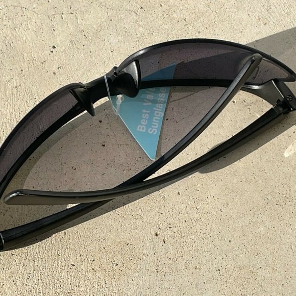 FWG Men Sunglasses Black Wrap Eye Wear UV protection Shade RESILIENCE NS0917 - Picture 9 of 10